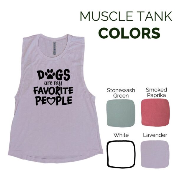 Dogs Are My Favorite People Tank