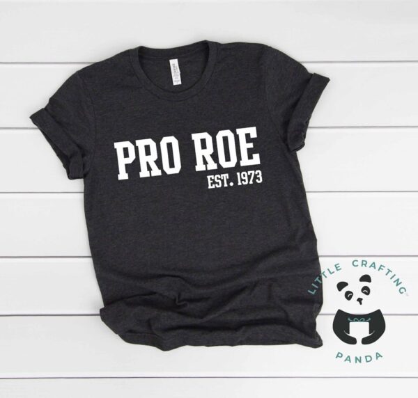 Pro Roe est. 1973 Tshirt Dark Grey