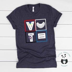 VOTE Tshirt Navy