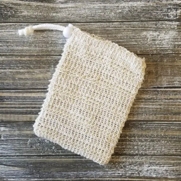 Sisal Soap Pouch