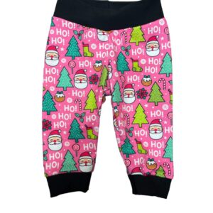 Pink Christmas • Santa • infant/toddler Joggers