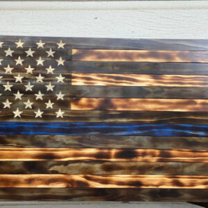 Thin Blue Line Flag