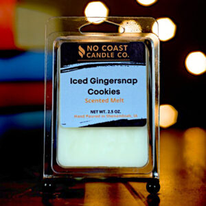 Iced Ginger Snap Cookies