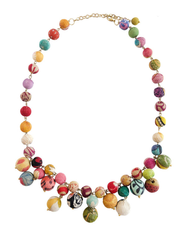 Kantha Bloom Necklace