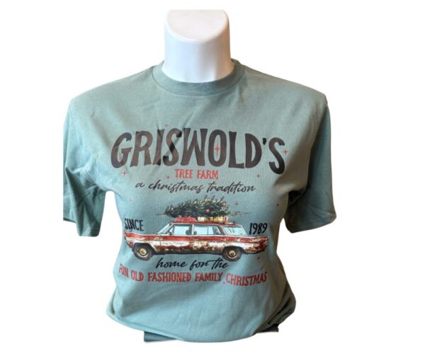 Griswold Fun Old Fashioned Family Christmas Graphic Tee