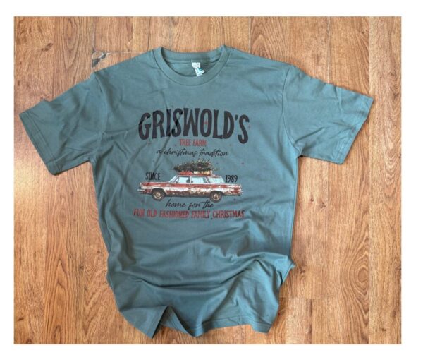 Griswold Fun Old Fashioned Family Christmas Graphic Tee