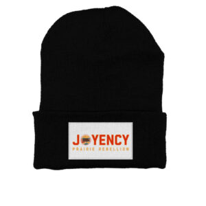 Red Joyency Logo Patch beanie