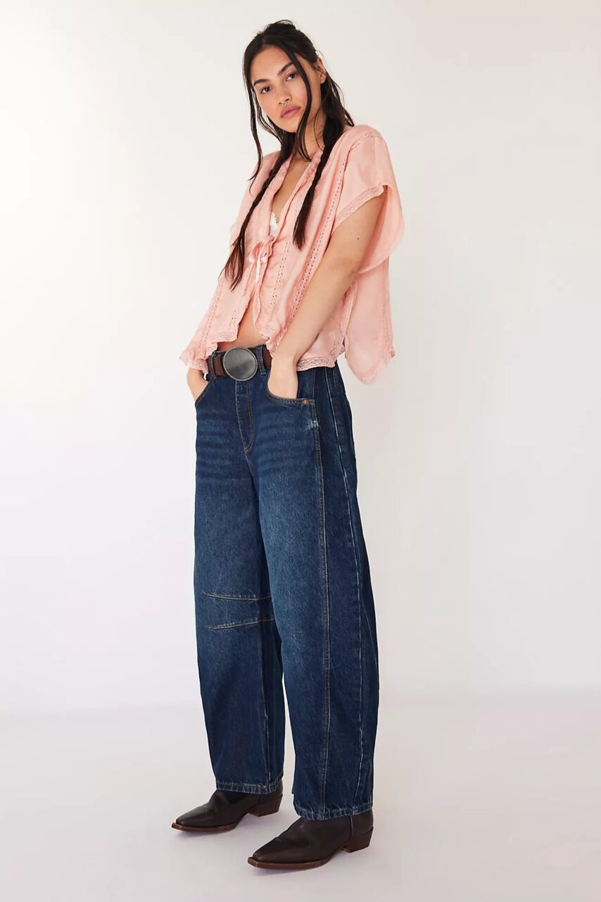 We the Free People Barrel Jeans – Shop Iowa