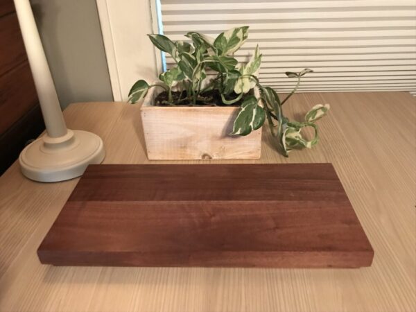 Jewelry Box of solid walnut