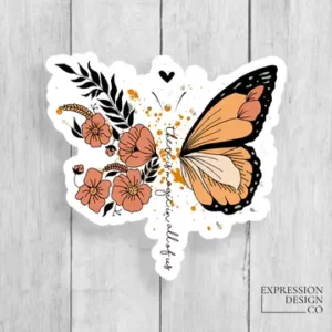 Butterfly Sticker