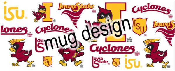 Iowa State University Vintage Logos Mug – 11 oz