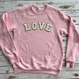 Love Patch Bella Crew Neck