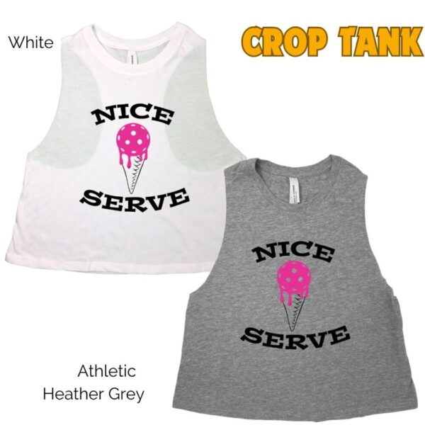 Nice Serve Crop Tank