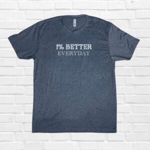 1% Better Everyday Tee – Vintage Navy