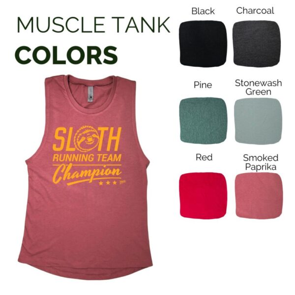 Sloth Running Team Champion Tank