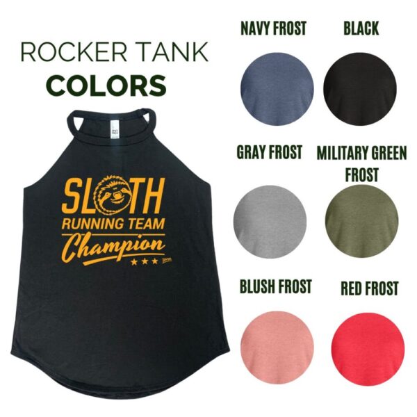 Sloth Running Team Champion Tank