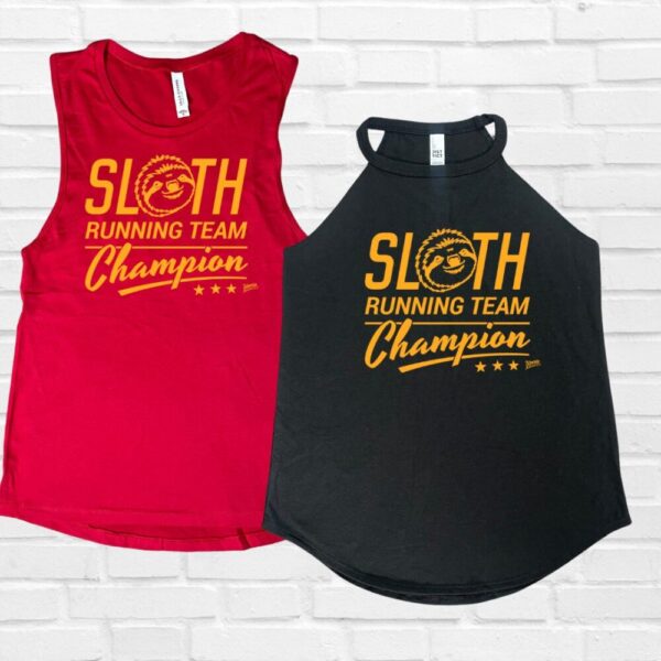 Sloth Running Team Champion Tank