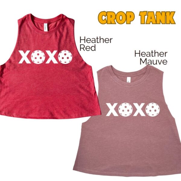 XOXO Pickleball  Crop Tank