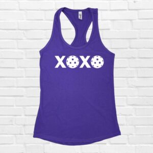 XOXO Pickleball Racerback Tank