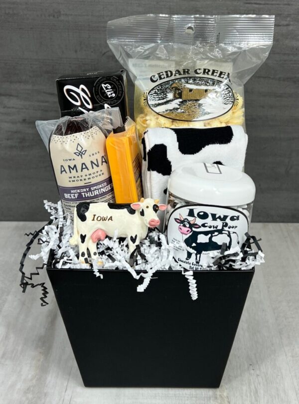 Cow Lover’s Gift Basket