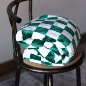 Emerald Checkerboard Blanket