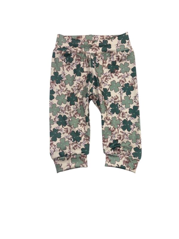 Clover Floral • St. Patrick’s Day • infant/toddler Joggers