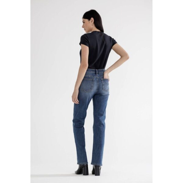 MALIA MICA HIGH RISE STRAIGHT LEG JEANS