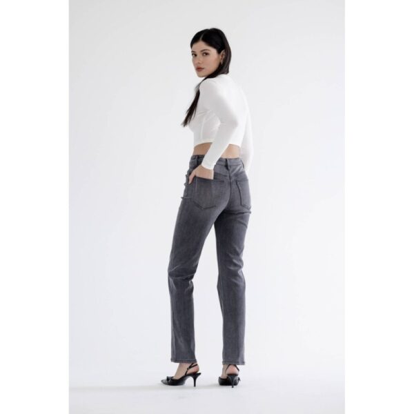 MICA MIKALYA HIGH RISE STRAIGHT LEG JEANS