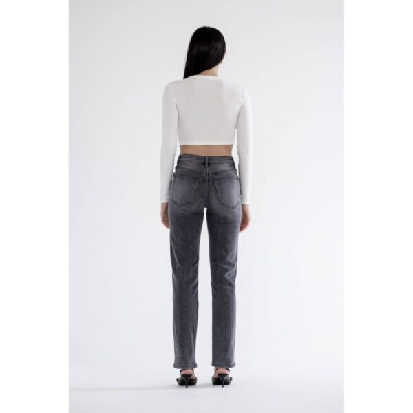 MICA MIKALYA HIGH RISE STRAIGHT LEG JEANS