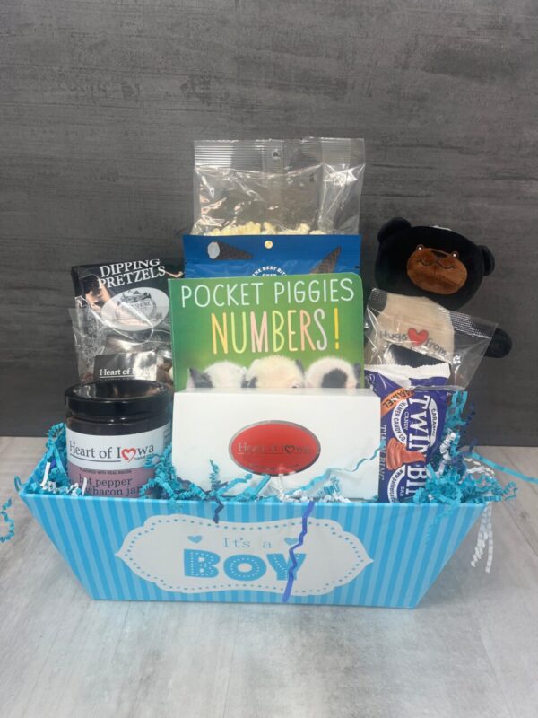 New Baby Boy Basket