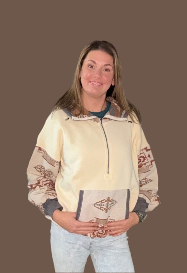 ENOLA AZTEC MIX & MATCH HOODIE