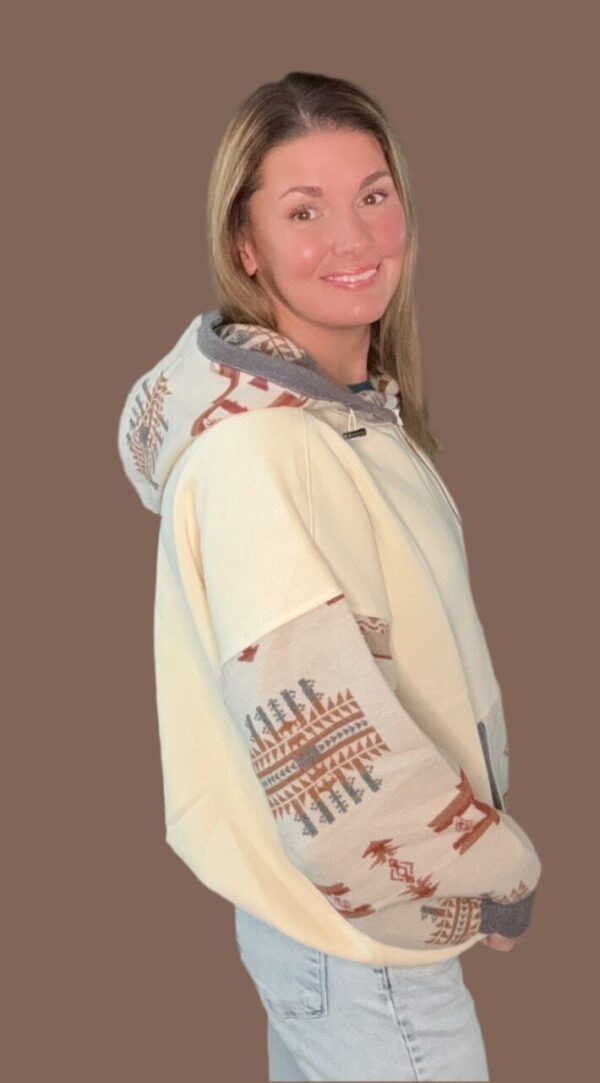 ENOLA AZTEC MIX & MATCH HOODIE