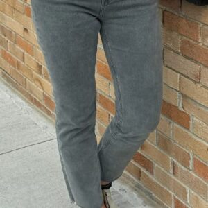 Maddie Vintage Mica Jeans in Grey