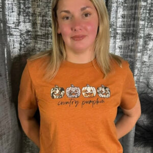 Thea Country Pumpkin Tee