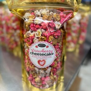 Strawberry Cheesecake Popcorn – Valentine’s