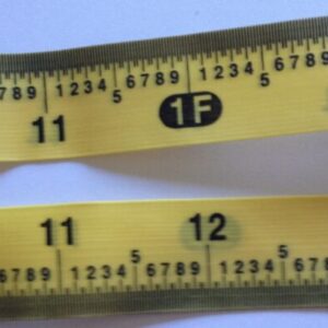 5 ft/60 in decimal inch tape measure, fabric style