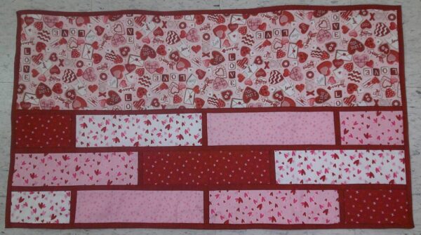 Be My Valentine Table Runner