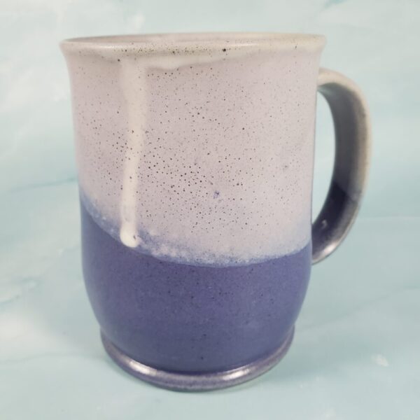 “Baby It’s Cold Outside” Violet & White Mug