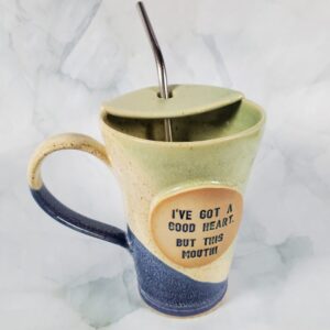 Mug w/ Straw (Pastel)