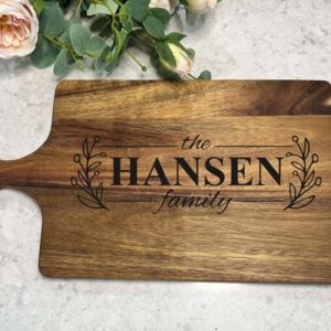 Personalized Full Design Wood Cutting Board – 3 size options