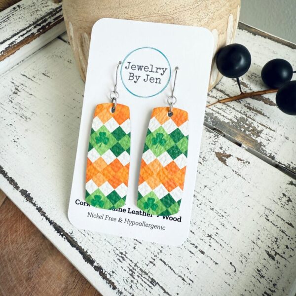 Medium Bar: St. Patty’s Green/Orange/White