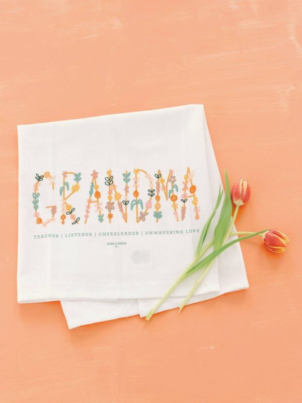 Grandma Flour Sack Towel | Mother’s Day