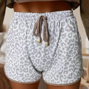 Leopard Casual Shorts