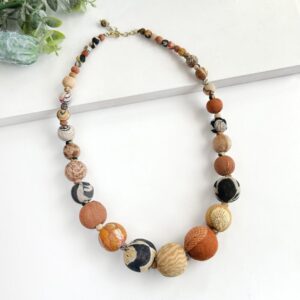 Kantha Desertscape Necklace