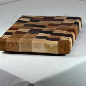 End Grain Chaos Cutting Board (mixed Hardwoods and Exotics)