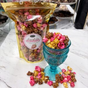 Chocolate Covered Strawberry Popcorn – Valentine’s