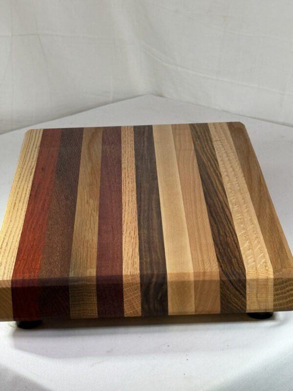 Face Grain Cutting Board (ash, padauk, ebiaet, white oak, purple heart, red oak, walnut, maple, canary wood, leti)