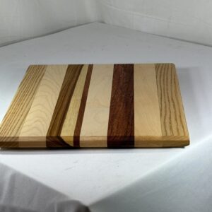 Face Grain Cutting Board (ash, birdseye maple, canary wood, maple, ebiaet)