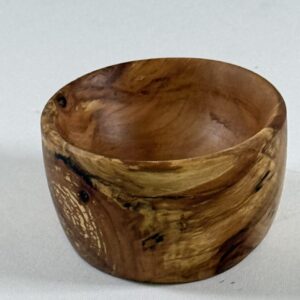 Hand Turned Ring Cup (Apple Wood)