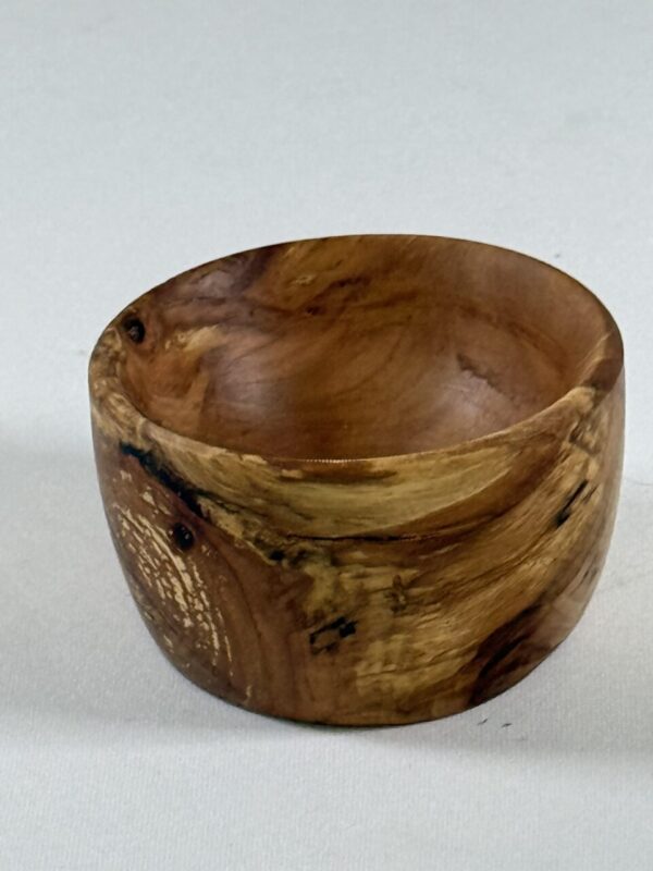 Hand Turned Ring Cup (Apple Wood)